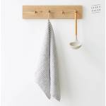 Linen Tales Ленена кър а за съдове 45x65 cm Thin Black Stripes - Linen Tales (LT-KT-45x65-THS)