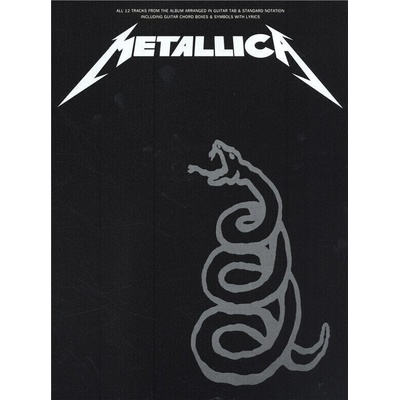 Wise Publications Metallica: The Black Album Noty – Hledejceny.cz