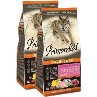 Primordial GF Puppy Chicken & Seafish 2 x 12 kg