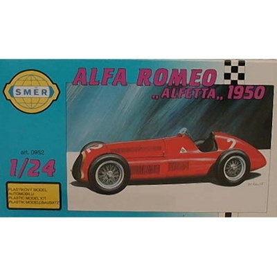 Směr Model Alfa Romeo Alfetta 1950 17 2x6 5cm v krabici 25x14 5x4 5cm1:24 1:24