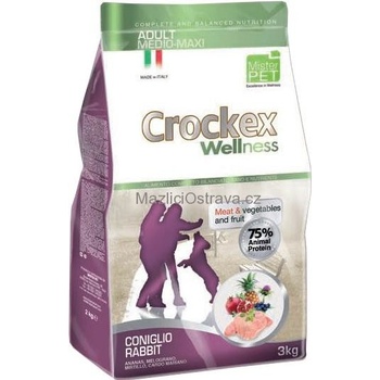 Crockex Wellness Adult Medium & Maxi Lamb Rice Low Grain 12 kg