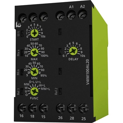 monitorovací relé 24, 24 - 240, 240 V/DC, V/AC 2 přepínací kontakty tele V4IM100AL20 24-240V AC/DC 1 ks