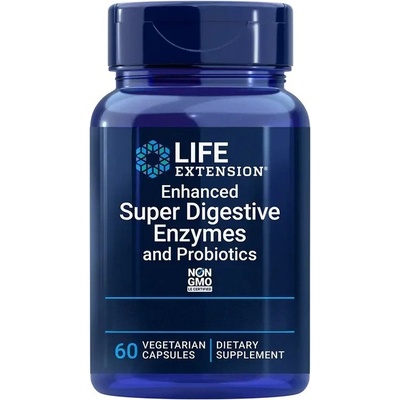 Life Extension Enhanced Super Digestive Enzymes with Probiotics 60 kapslí