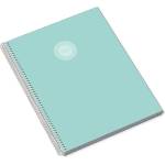 Ambar Moonflower Campus Pastel A5 80 страници кариран тефтер със спирала 27318937 (27318937)