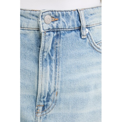 BOSS Orange къс панталон дамски от деним C SHORTS (50558697)
