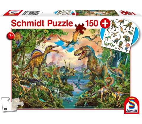 Schmidt Dinosauři 150 dielov