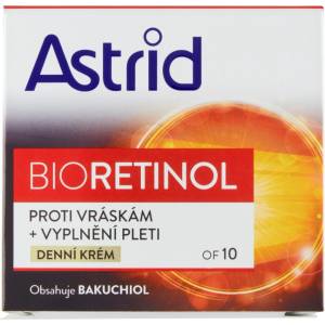 Astrid Дневен крем против бръчки Astrid Bioretinol + за изглаждане на кожата OF 10 50 мл