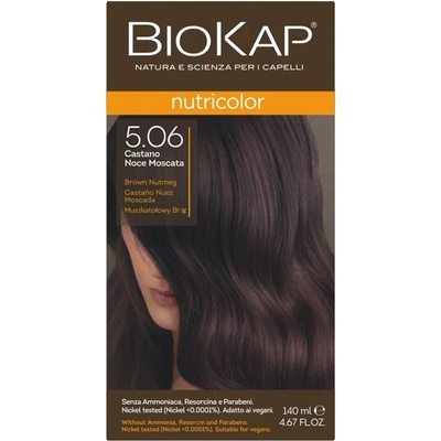 Biokap NutriColor barva na vlasy Muškátový ořech 5.06