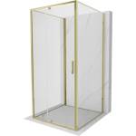 Mexen Exo-3S 3-стенна душ кабина с отварящи се врати 90 x 90 см, прозрачна, (819-090-090-50-00-3S)