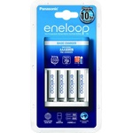 Panasonic Зарядно за Panasonic BQ-CC51E NiMH батерии и 4 батерии Eneloop AAA (8014671) Зарядно за батерии