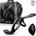 InToYou Daxer Girth Gainer Vibrating Double Cockring 3 Motors with Remote Black
