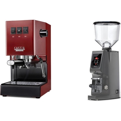 Set Gaggia New Classic E24 BC + Eureka Atom W 65