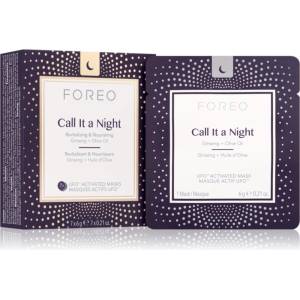 FOREO UFO Call It a Night нощна ревитализираща маска за възстановяване на кожата на лицето с подхранващ ефект 7x6 гр