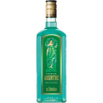 R.Jelínek Absinth 70% 0,7 l (čistá fľaša)