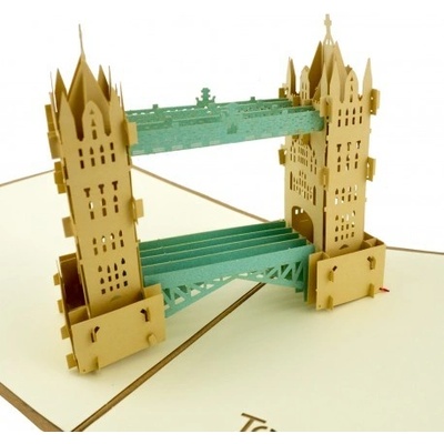3D blahoželanie - Tower Bridge