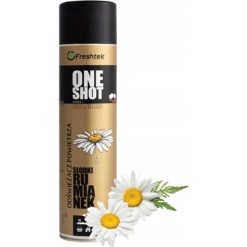Freshtek One Shot Osviežovač 600 ml Sladký harmanček
