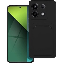 TopQ Zadný kryt Card Case pre Xiaomi Redmi Note 13 Pro 5G čierny