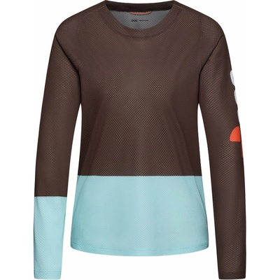 POC W's Motion Air L/S Jersey Bronzite Brown/Lazurite Blue