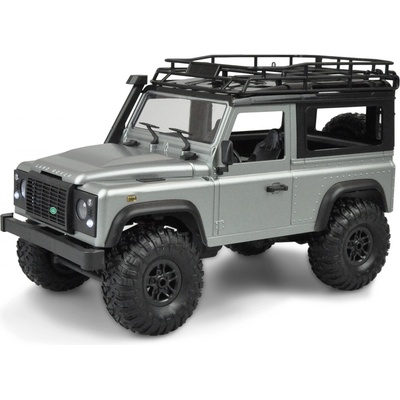 Amewi D90 Rock Crawler Defender 4WD 2,4 GHz LED plně proporcionální RTR stříbrná 1:12