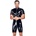 Black Level Vinyl Playsuit with Short Sleeves & Legs 2890577 Black XXL