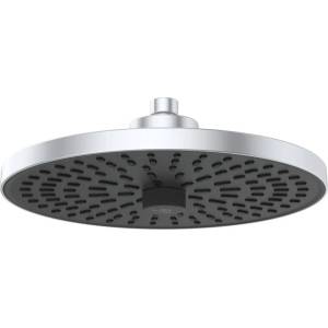 Ideal Standard Alu+ кръгла алуминиева душ слушалка, матово сребриста, 2 функции (BD581SI)