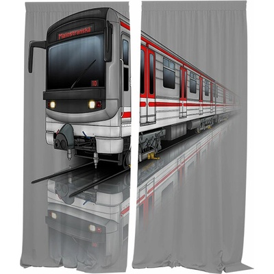 IMPAR Závěsy Metro 81,140 × 250 cm