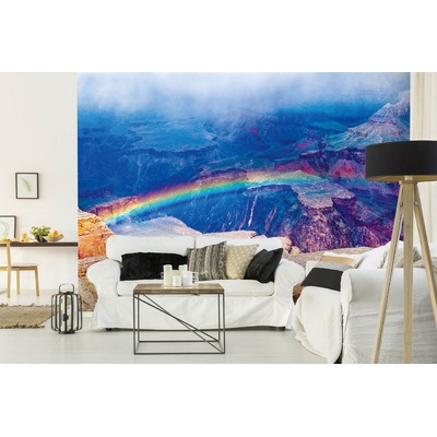 DIMEX ART Самозалепваща се флизелинова фототапета дъга над гранд каньон 375 x 250 см
