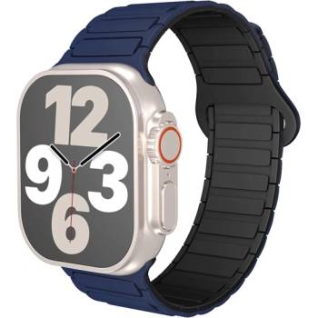 BlackBird Каишка за Iwatch TACTICAL магнетична синя черна 42/44/45/46/49 мм BH1780 (BH1780)