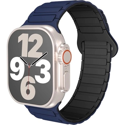 BlackBird Каишка за Iwatch TACTICAL магнетична синя черна 42/44/45/46/49 мм BH1780 (BH1780)