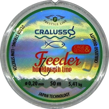 Cralusso nadväzcový vlasec 50 m 0.14 mm, 1.46 kg