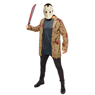 Amscan Мъжки костюм - Horror Jason Размер - Възрастни: L