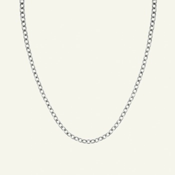 Rosefield колие в сребрист цвят Oval Chainlink JNOCS-J627 Rosefield | Lilav | ЖЕНИ | ЕДИН РАЗМЕР
