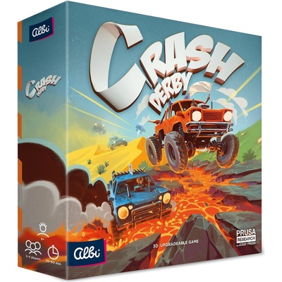 ALBI Настолна игра Crash Derby - Стратегическа (ALB56203)