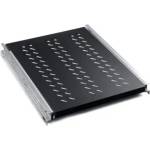 Formrack 19" sliding shelf 800mm, loading capacity 35 kg 1U (F0228HR)