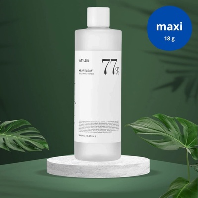 Anua Heartleaf 77% Soothing Toner Zklidňující tonikum na obličej 500 ml