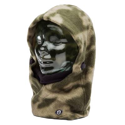 Volcom pánská kukla Travelin Hood Thingy Camouflage | Maskáč | Velikost One Size