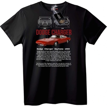 NOONEBRAND Тениска Dodge Charger Daytona 1969 - S, White