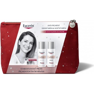 Eucerin AntiPigment denný krém 50 ml + nočný krém 50 ml Vianoce 2021