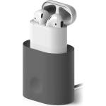 elago Док станция за зареждане на Apple Airpods - Elago Airpods Charging Station (тъмносива) (EST-AP-DGY)
