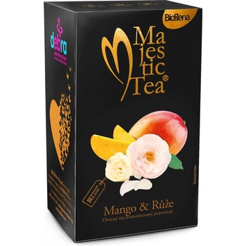 Biogena Čaj Majestic Tea Mango & Růže 20 x 2,5 g