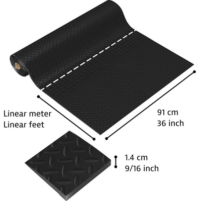 Notrax 479 Cushion Trax černá 91cm x linm