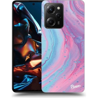 Pouzdro Picasee ULTIMATE CASE Xiaomi Poco X5 Pro - Pink liquid