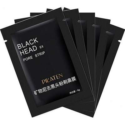 Pilaten Black Head černá slupovací maska Black Head Remover 6 g