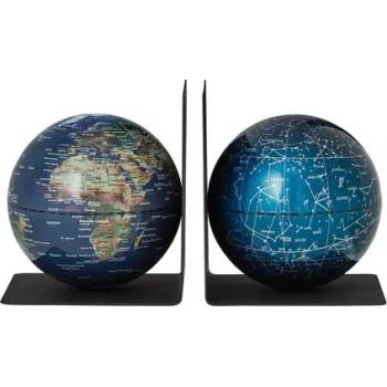 Image 1 of TROIKA Комплект глобуси Troika - BOOKGLOBE, син/мат, съзвездия (G1303-P2MW/BK)