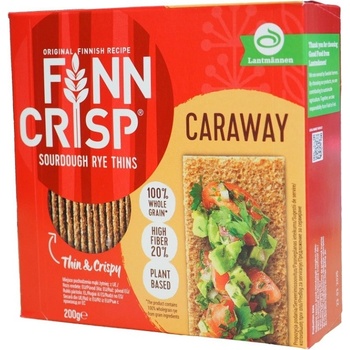 Finn Crisp křupavé žitné plátky s kmínem 200 g