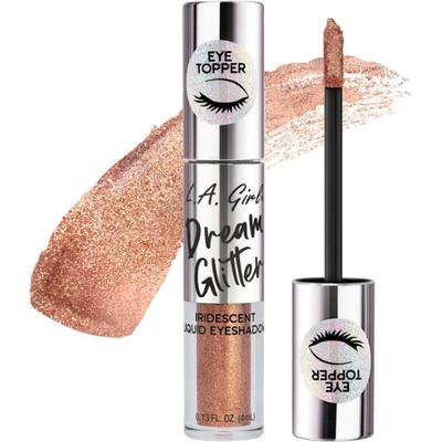 L.A. Girl Tekuté Oční Stíny Dream Glitter GES99-100 GES99 Rose Gold 4 ml