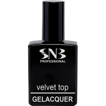 SNB Гел лак snb Кадифе топ без лепкав слой, 15 мл, матов ефект, glb07 (glb07)