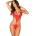 Obsessive Секси боди Body-Lovlea-Red-CzerwonyV-54384-Czerwony - Черен, размер L/XL