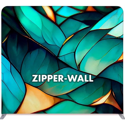 Jansen Display Zipper-Wall Straight Basic 250 x 230 cm 2500 x 2300 mm
