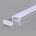 OPTONICA АЛУМИНИЕВ ПРОФИЛ ЗА LED ЛЕНТА СИВ L=2m 23.5x10x21.5mm (5183)